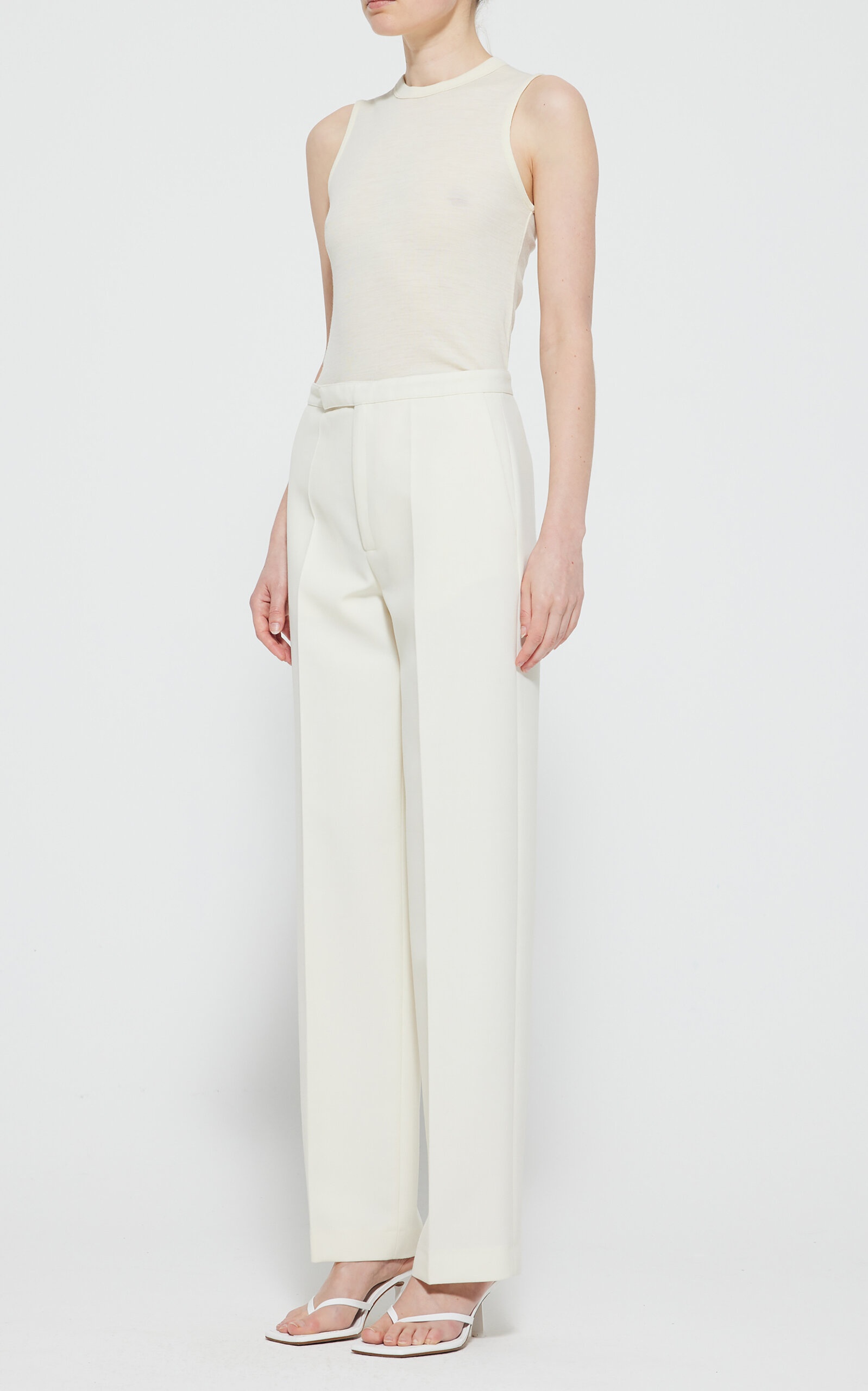 Tailored Pants ivory - 4