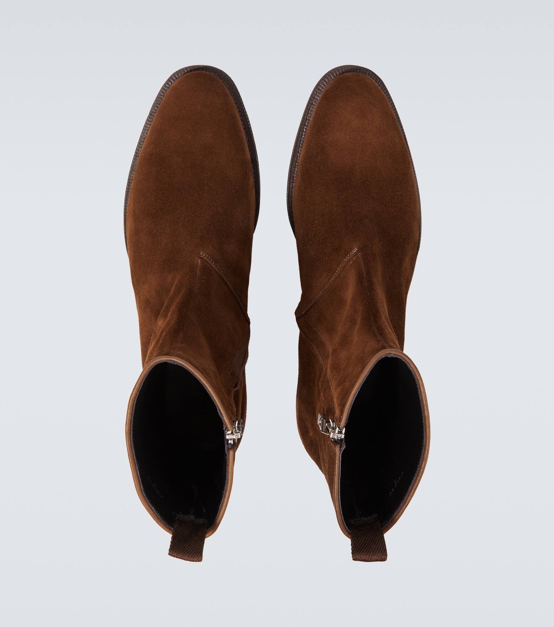 Freddi suede ankle boots - 4