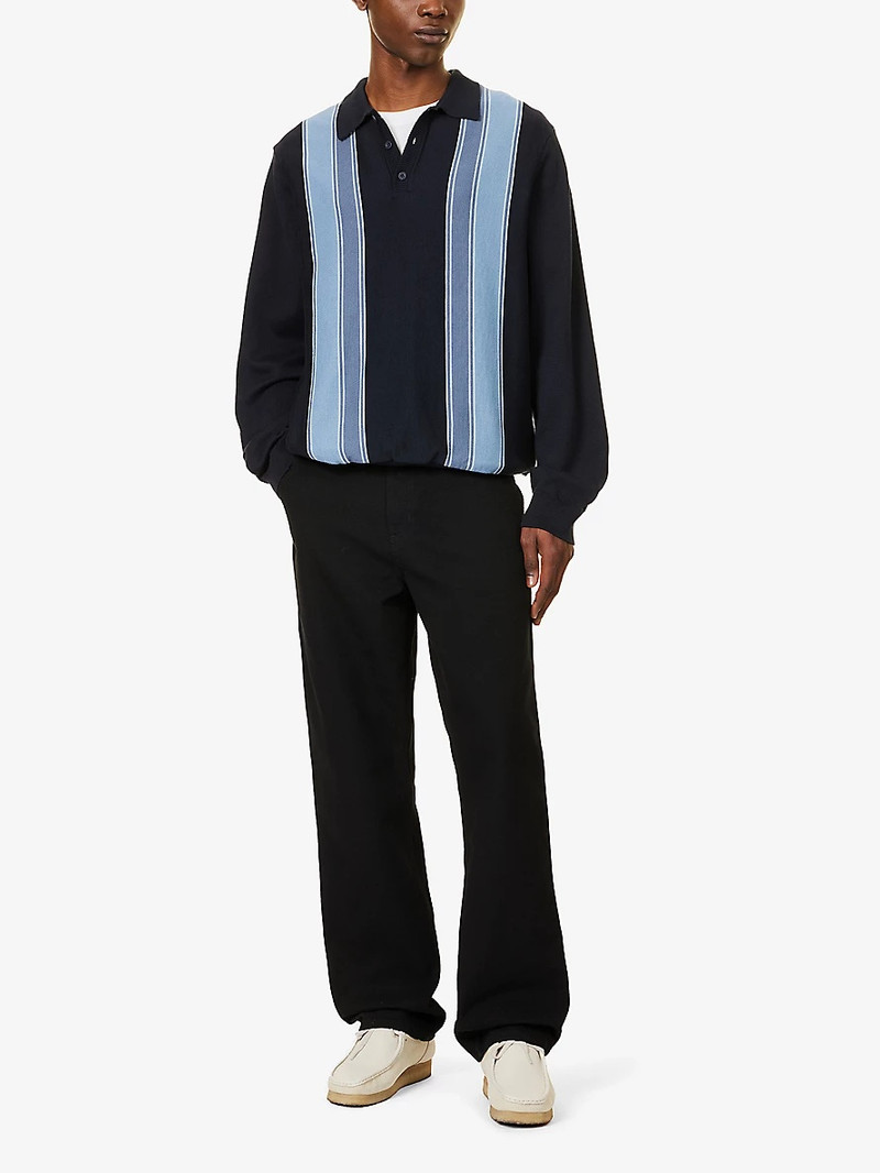 Carhartt WIP Single Knee straight-leg relaxed-fit organic-cotton trousers outlook