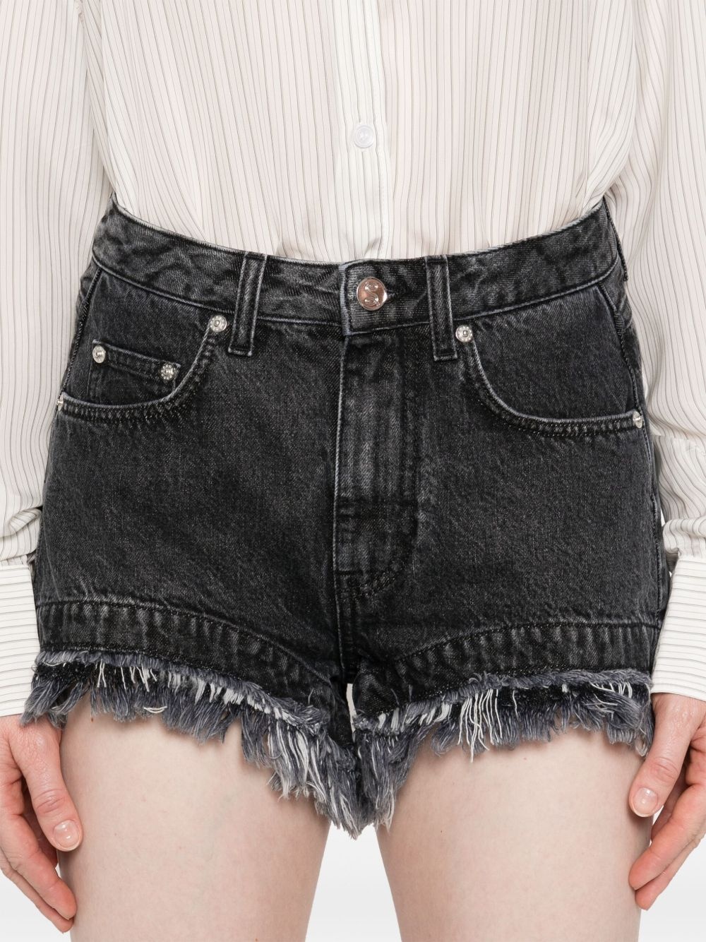 Thea denim shorts - 5