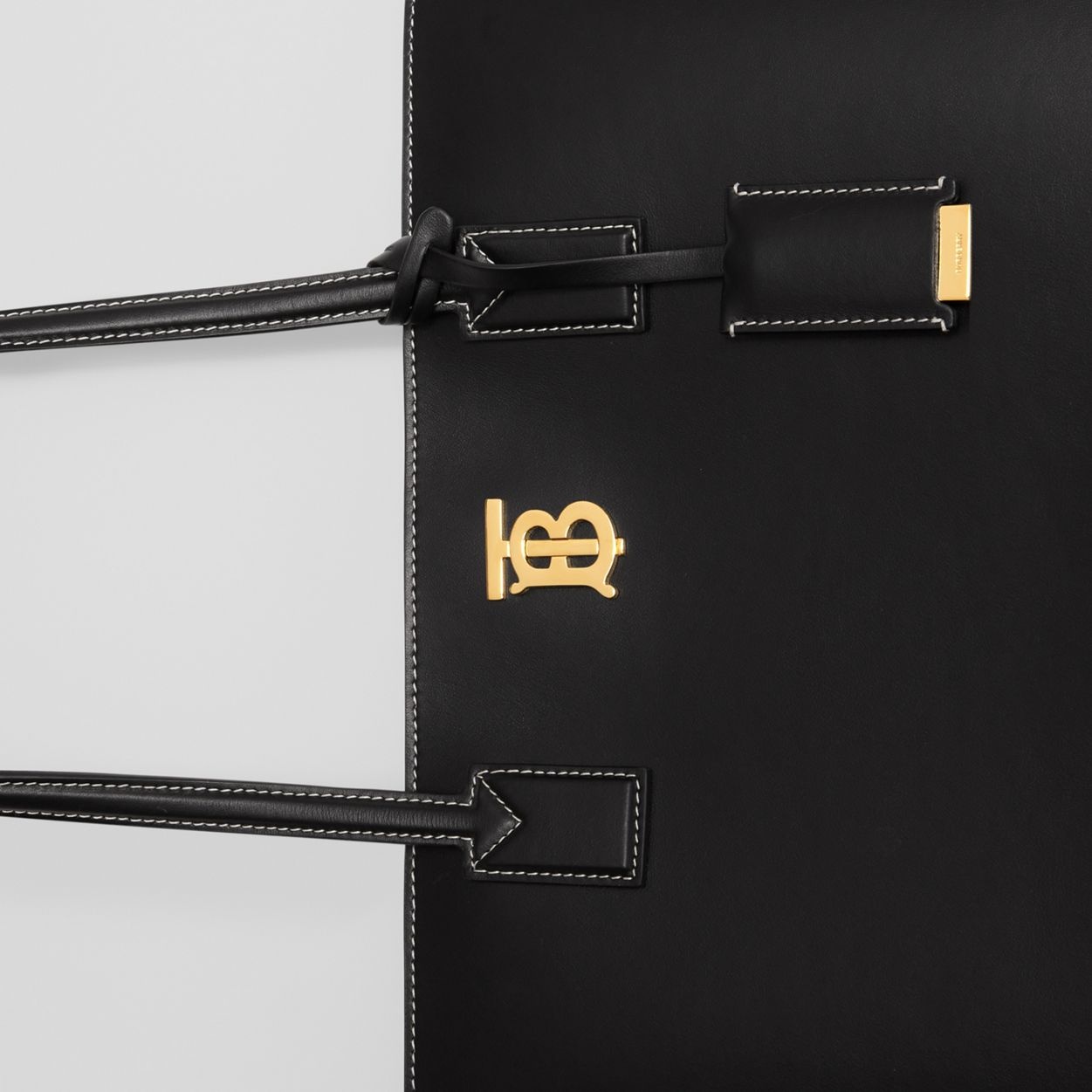 Large Monogram Motif Leather Tote - 2
