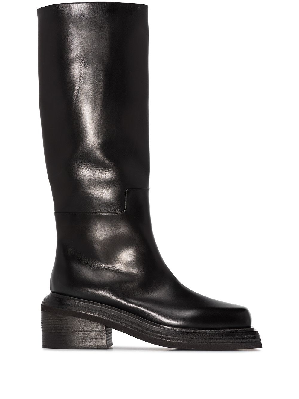 Cassetto 50mm leather boots - 1