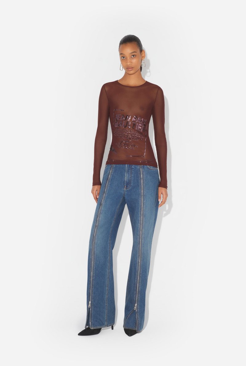 THE BURGUNDY EMBROIDERED TOP 2