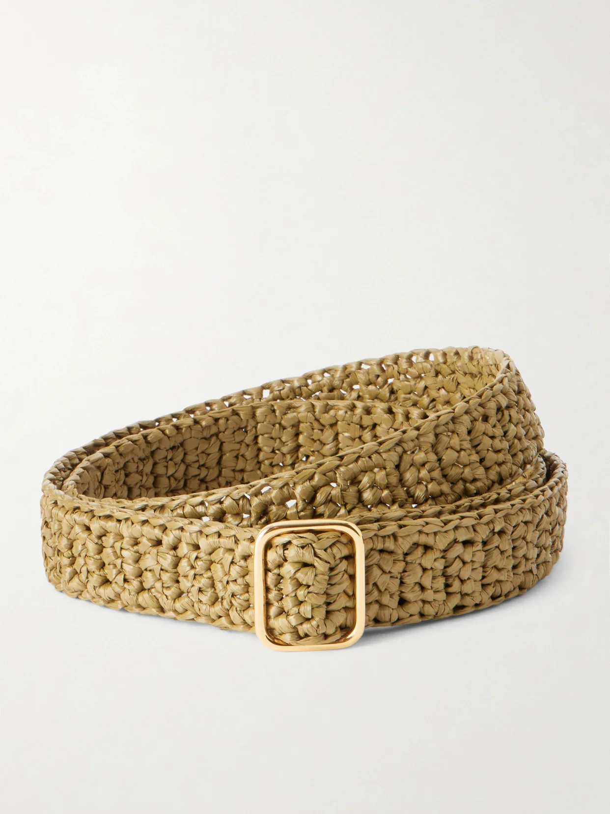 Mako Raffia-effect Belt - 1