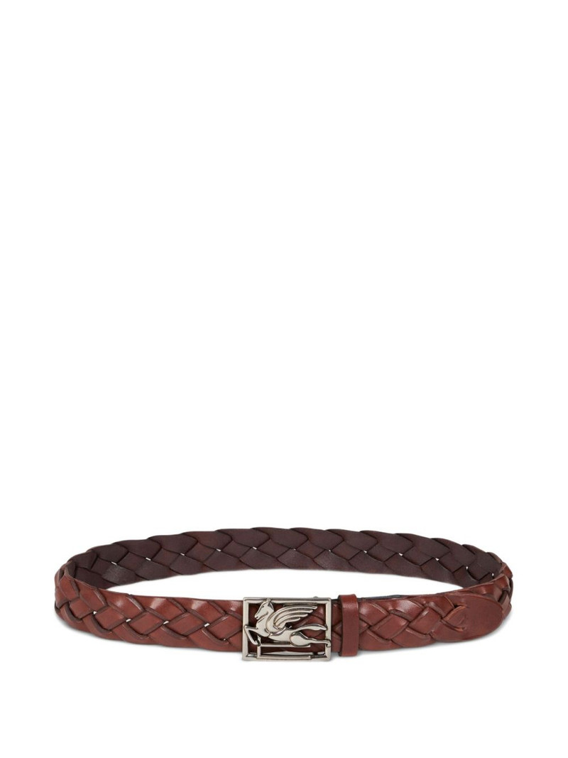 Pegaso woven leather belt 1