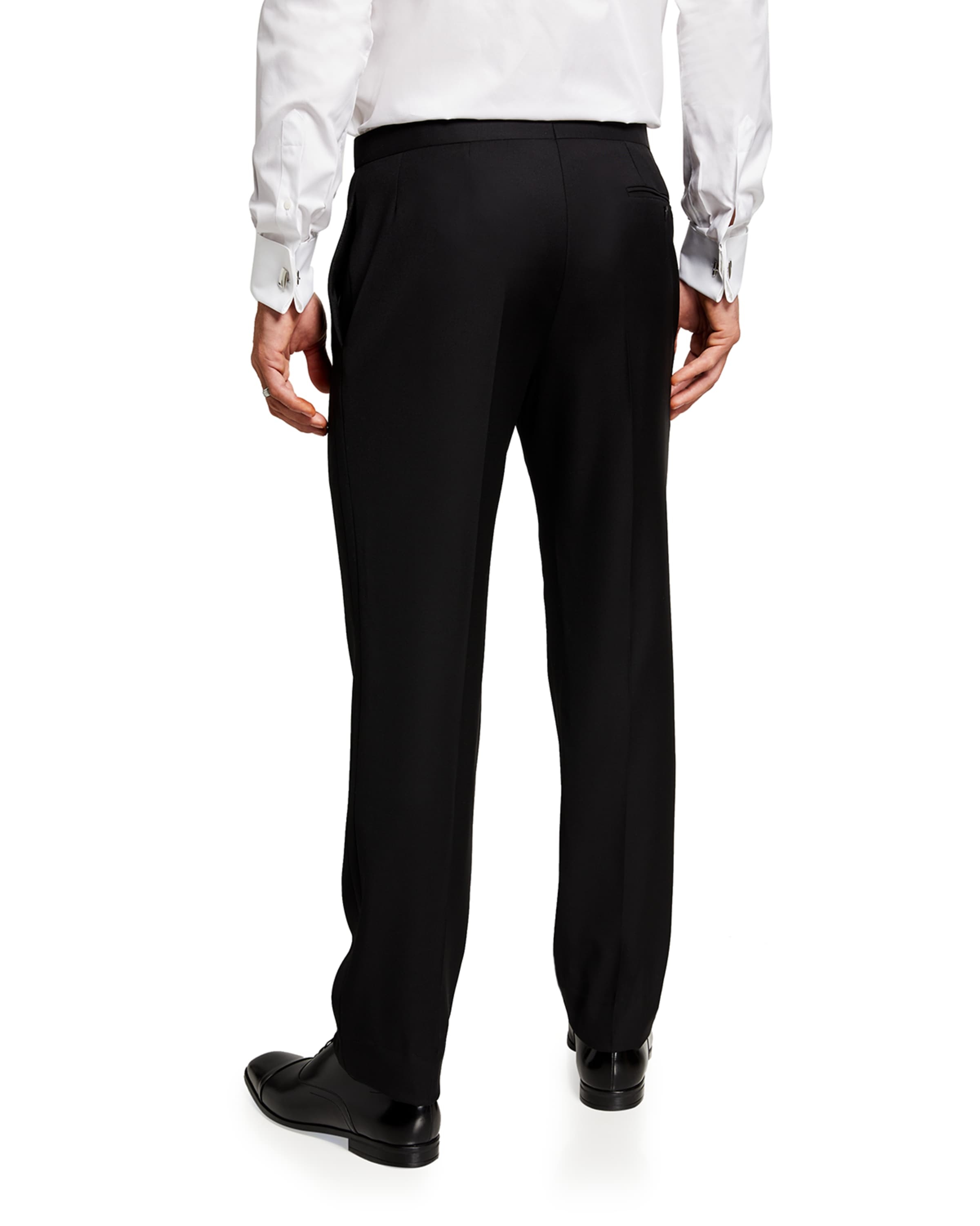 Men's Cotton Tuxedo Pants - 1