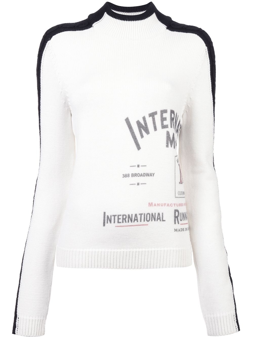 International Monse-print mock neck jumper - 1