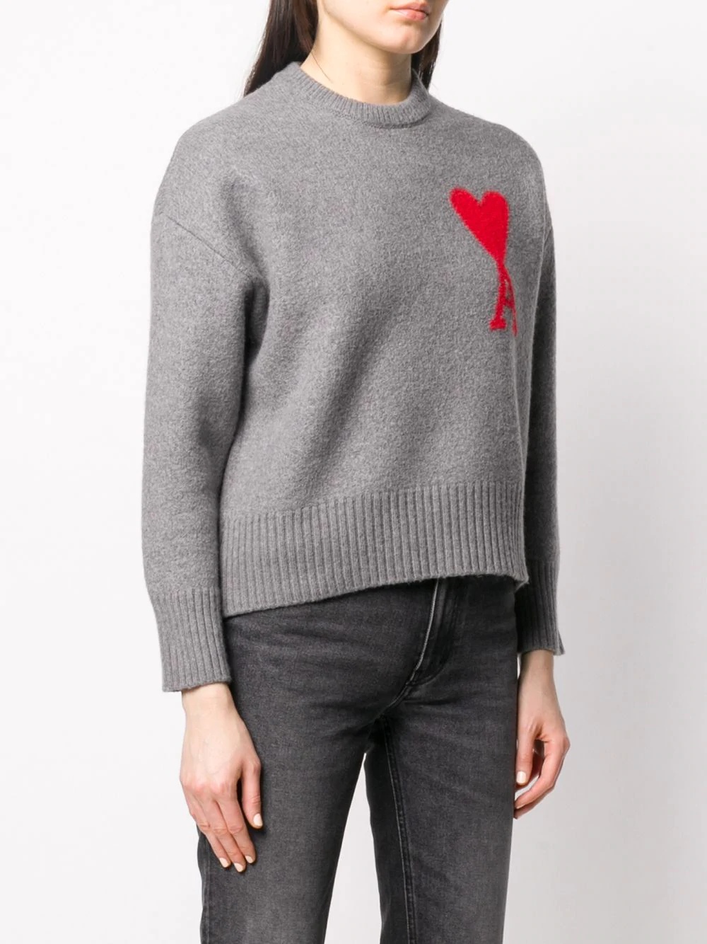 oversized Ami de Coeur jumper - 3