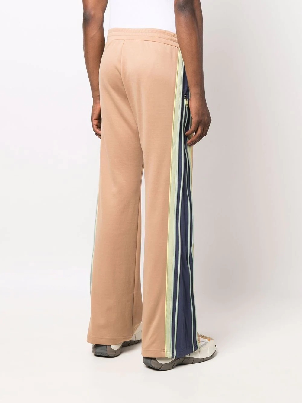 side stripe-detail track pants - 4