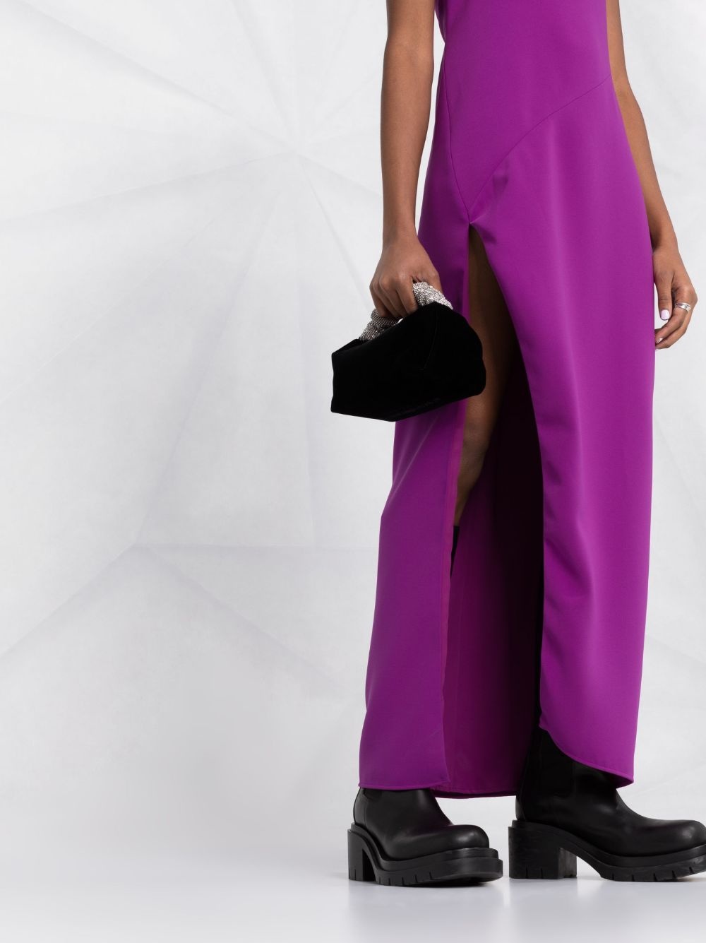 Corine side-slit gown - 5