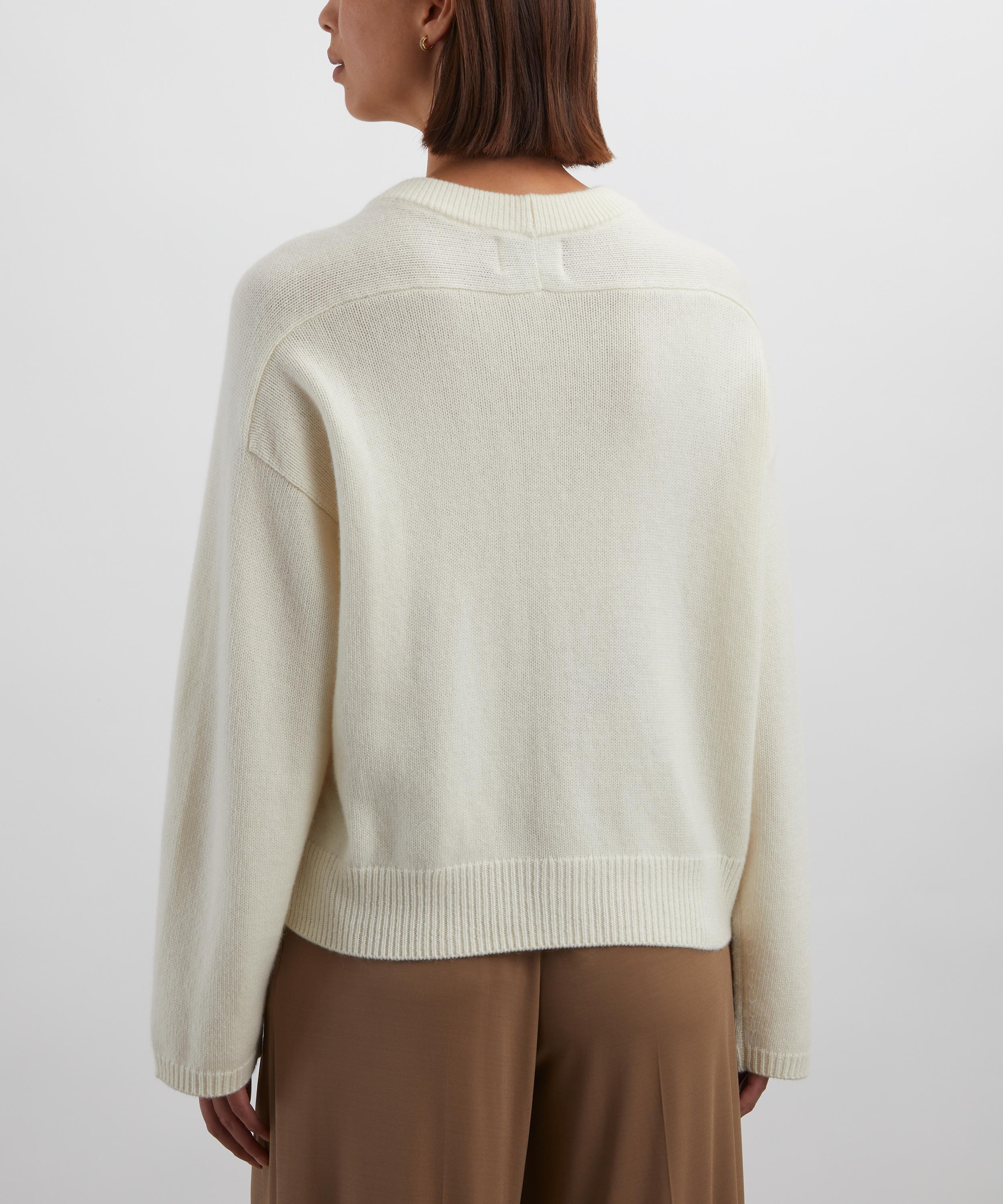 Bill Metal Ornament Cashmere Jumper - 4