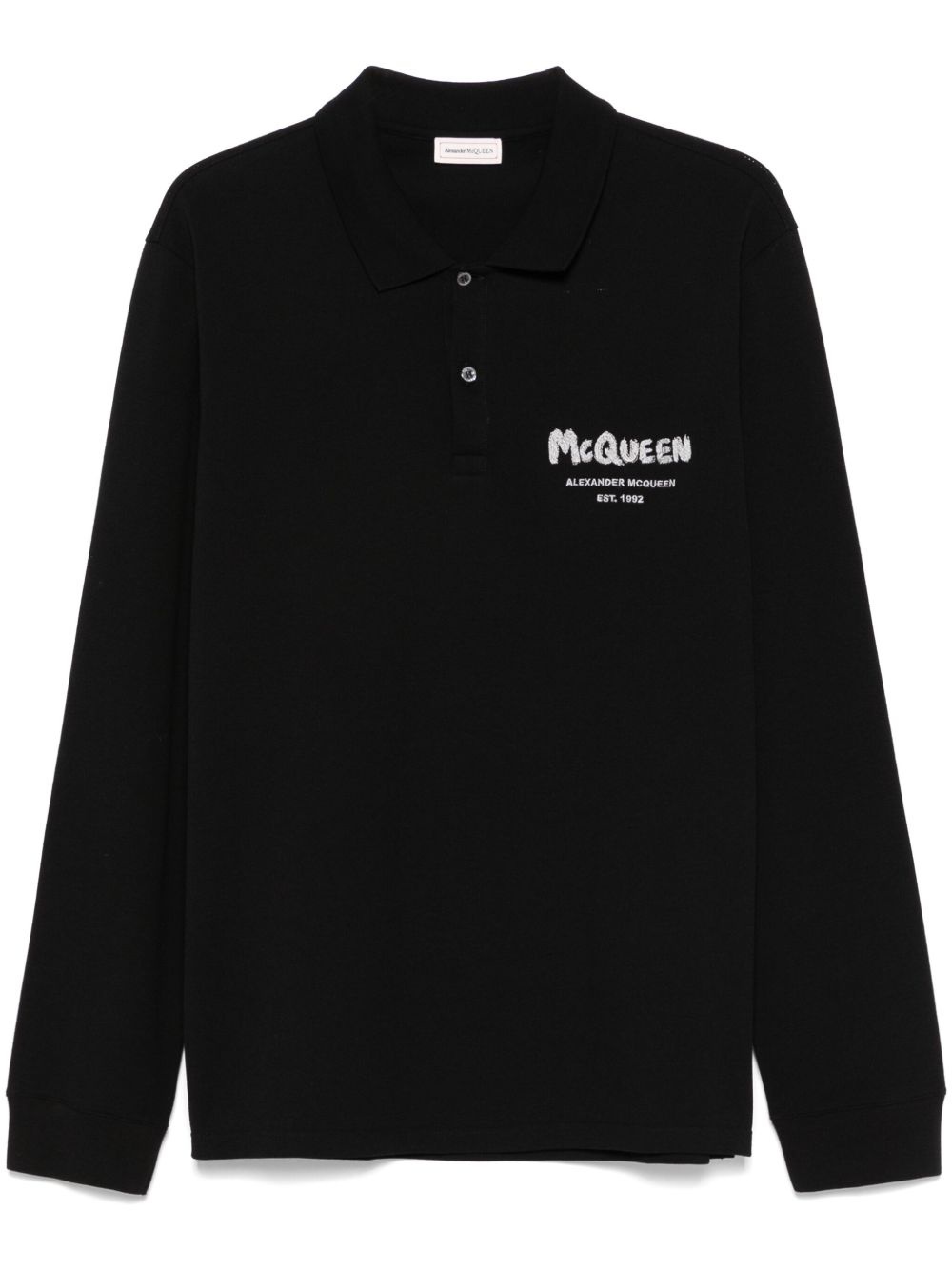 embroidered-logo polo shirt - 2