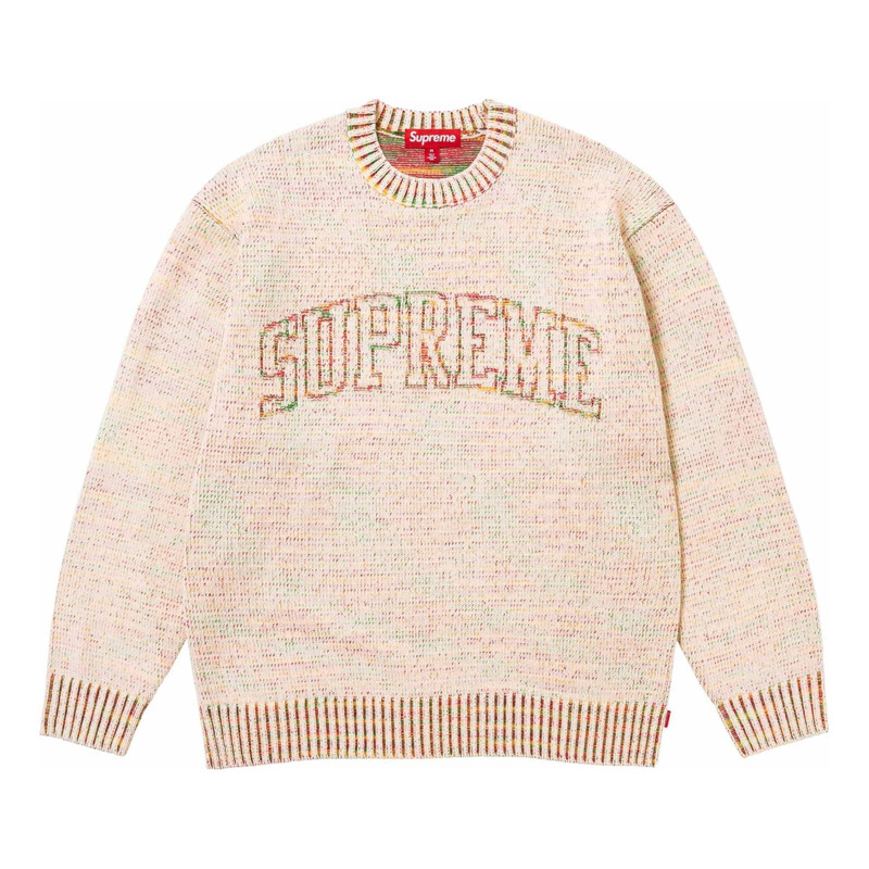 Supreme Contrast Arc Sweater 'Beige' SUP-SS24-078 - 1