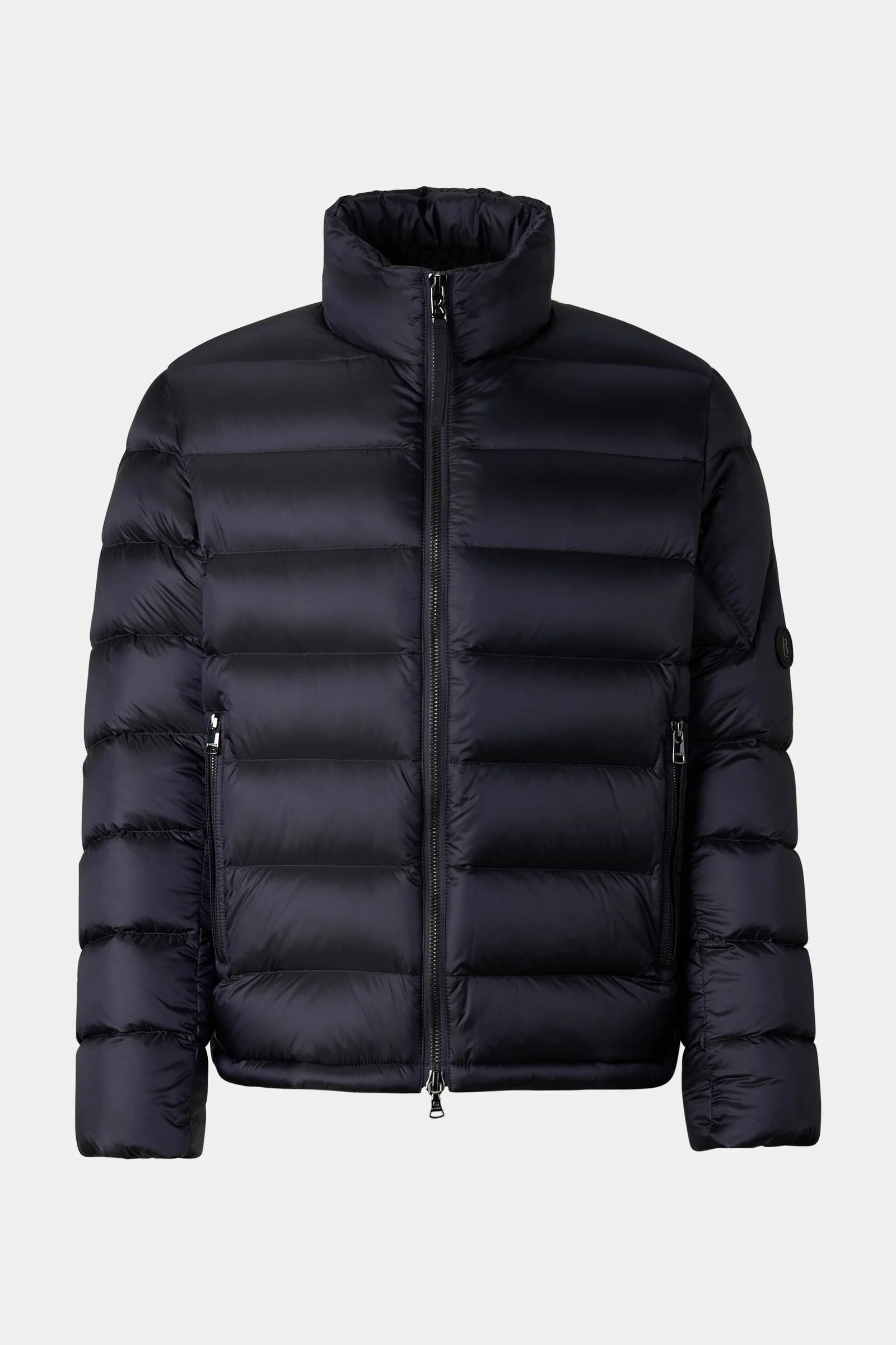 Hugh Down Jacket in Navy - 1