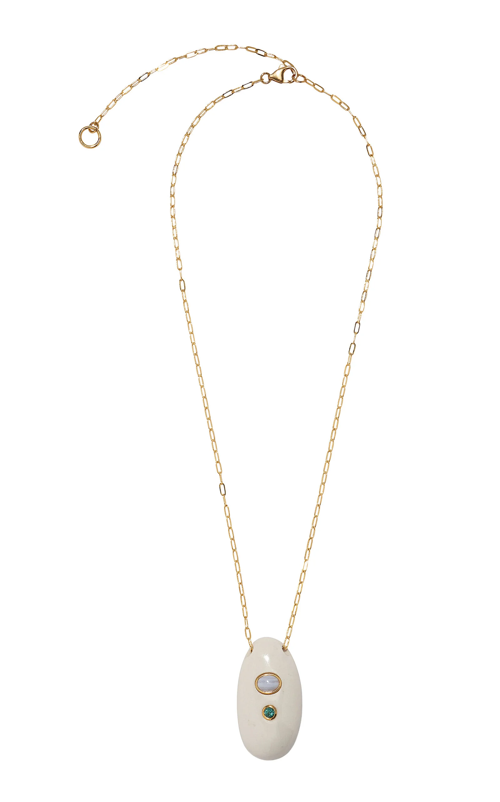 La Paz Multi-Stone Necklace white - 1