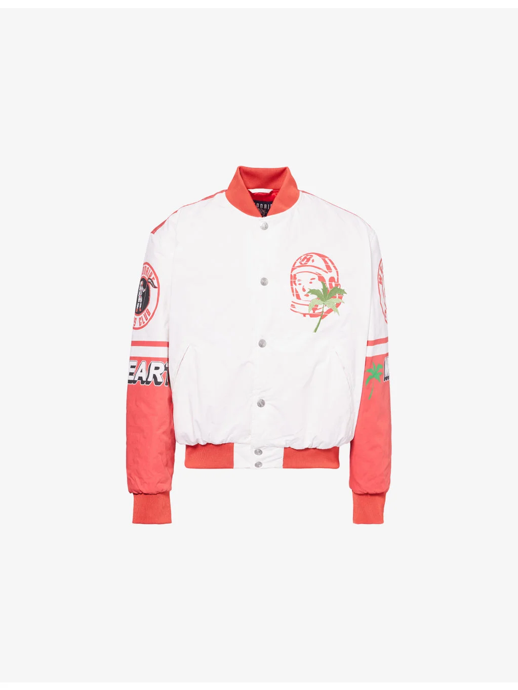 Stadium Graphic-Print Cotton Varsity Jacket - 1
