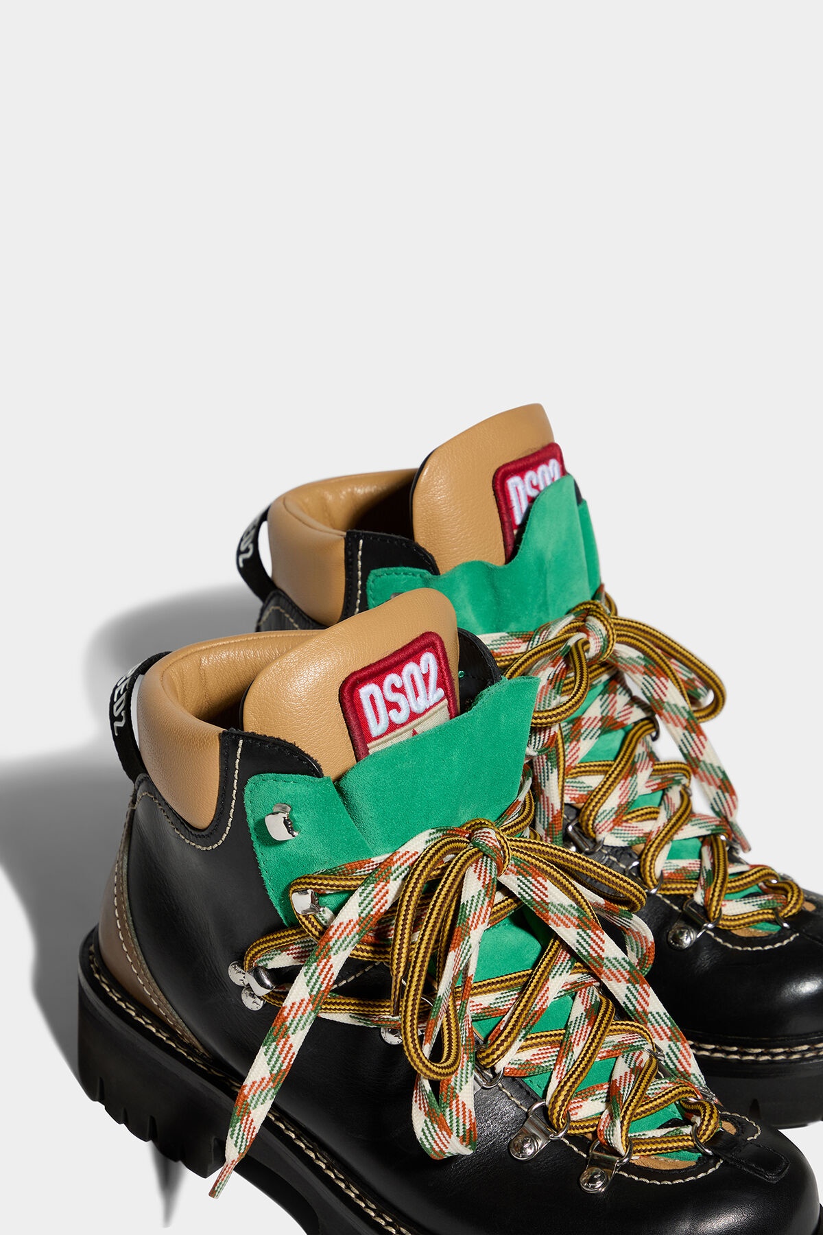HIKING PATCH ANKLE BOOTS - 4