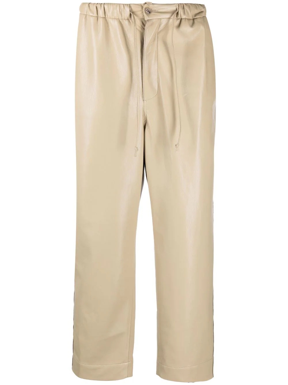 drawstring waist trousers - 1