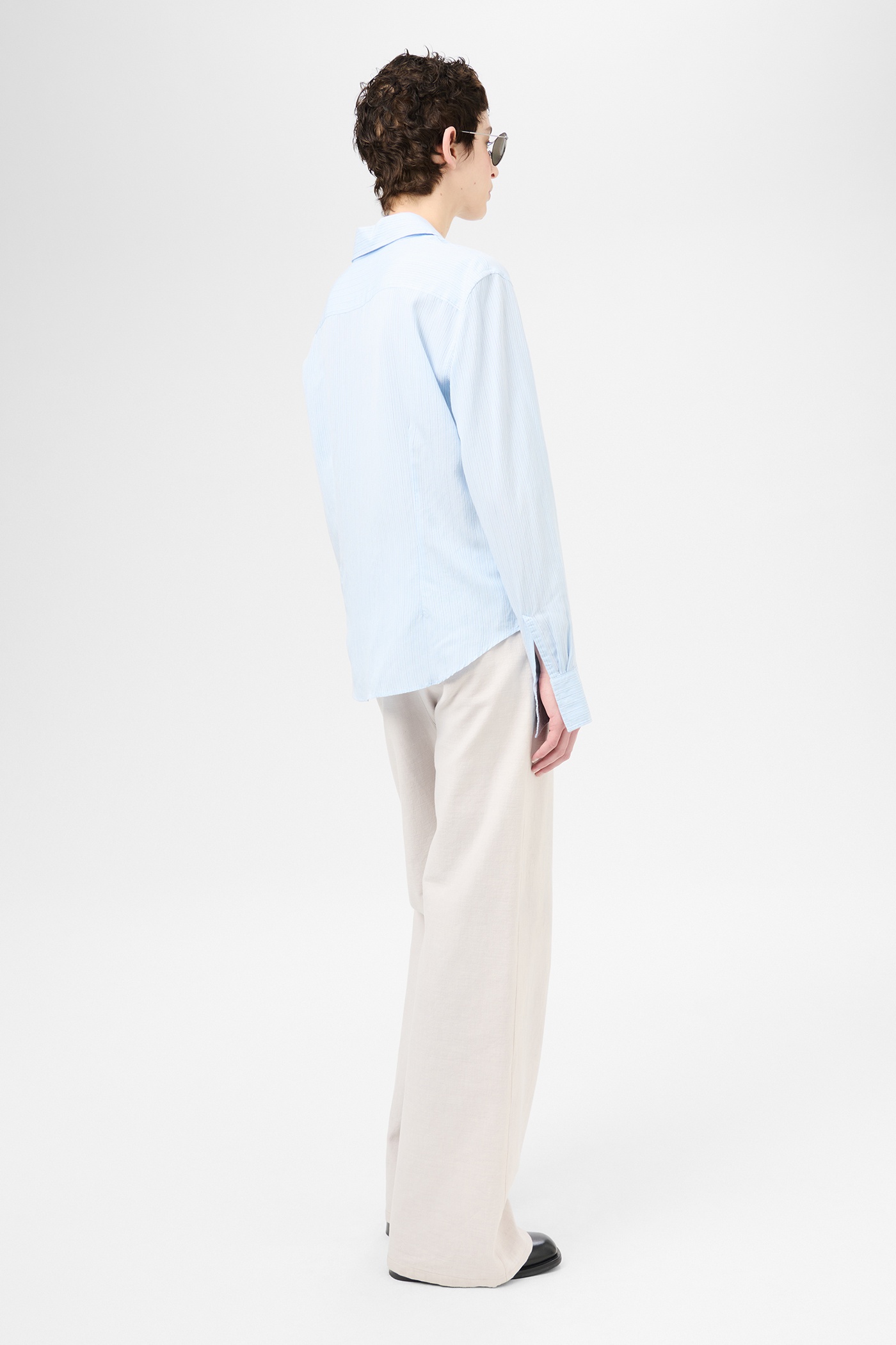 Foundation Shirt Suave Stripe Holiday Viscose - 5