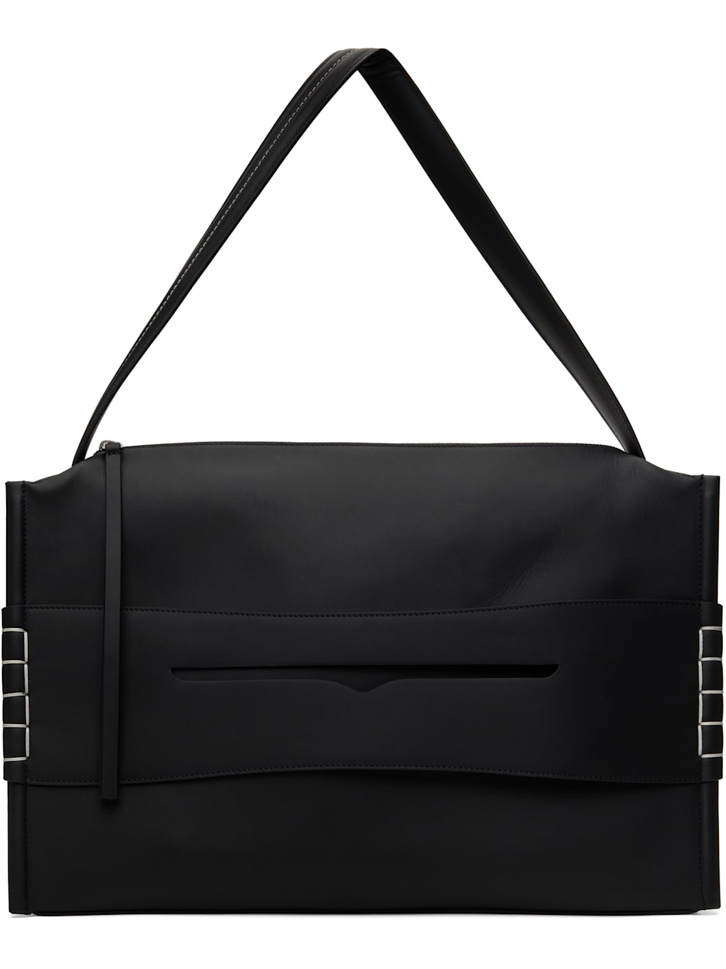 Black Large Loafer Bag - 1