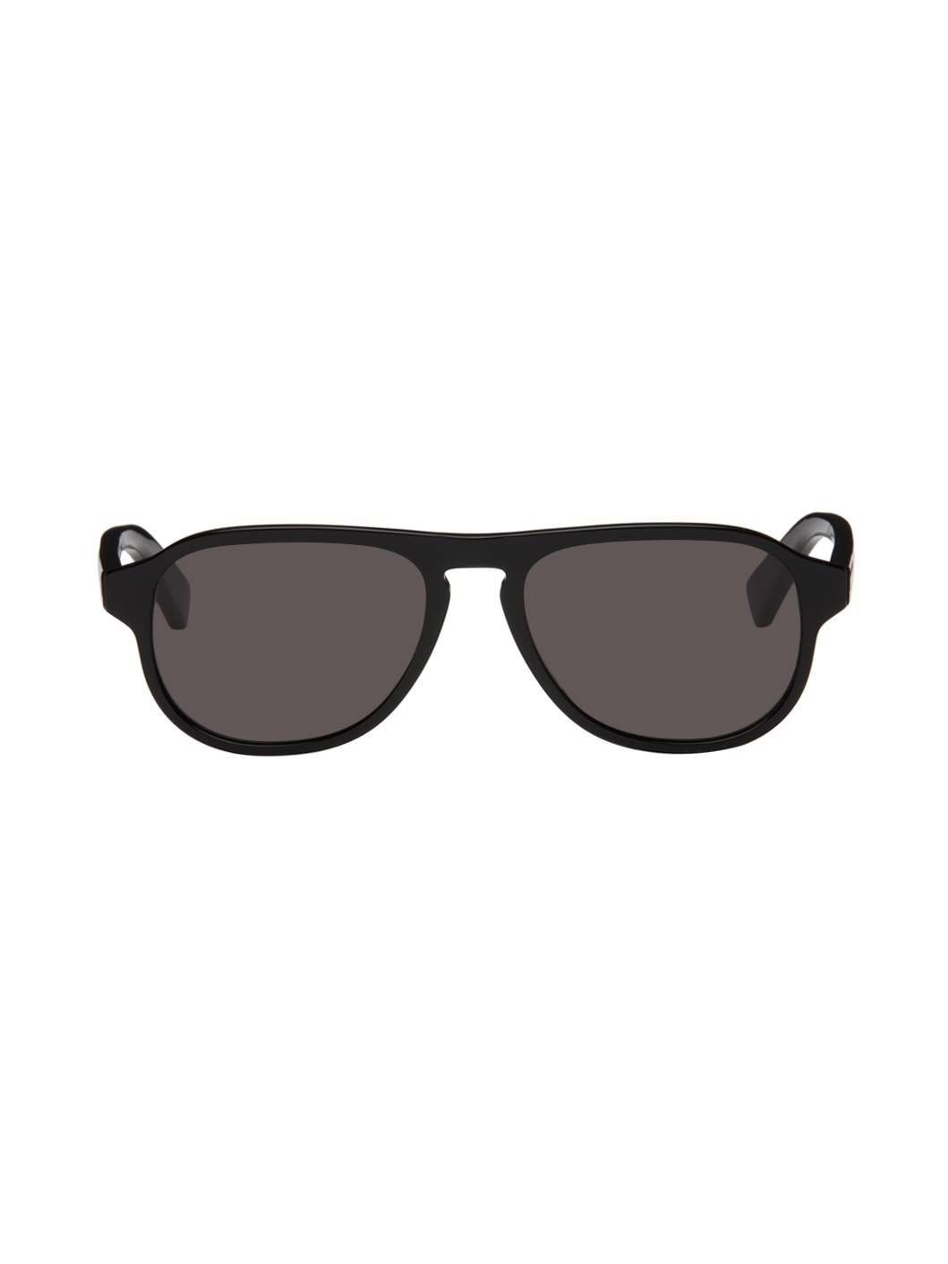 Black Aviator Sunglasses - 1