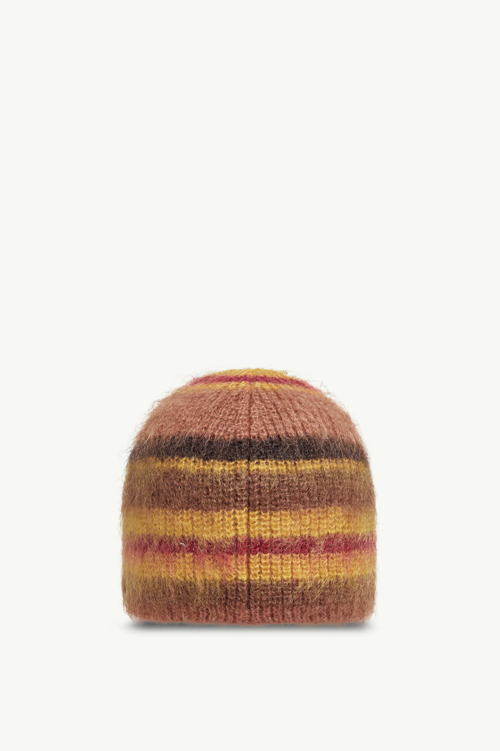 Striped Mohair Beanie - 4