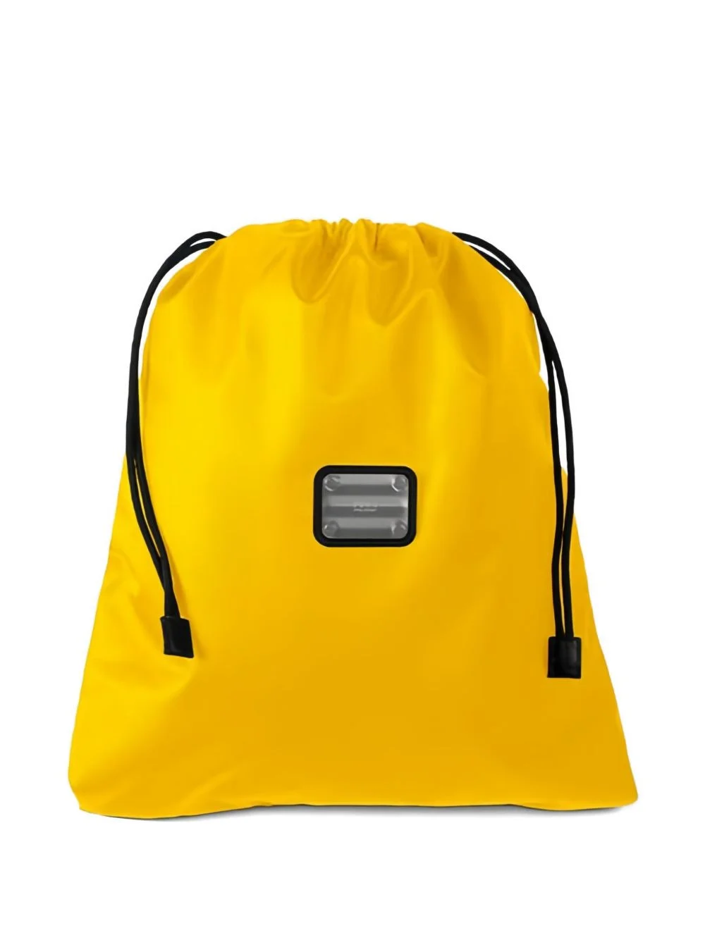 drawstring plaque shoes bag - 1