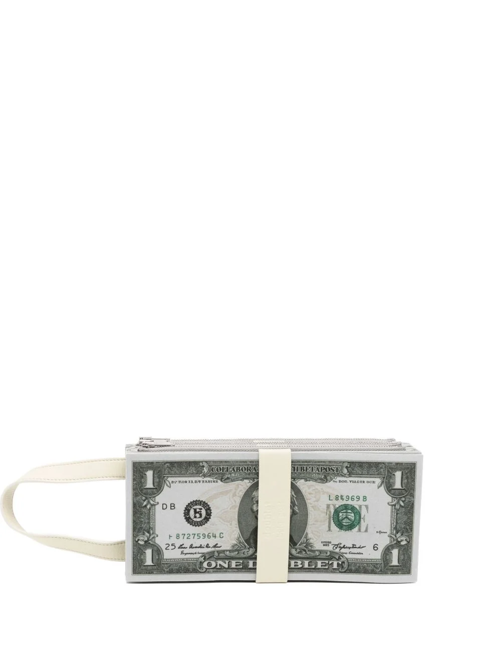 cash-stack clutch bag - 1