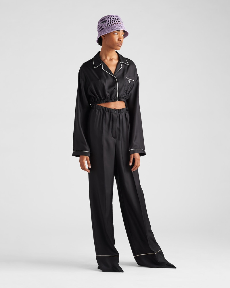 Prada Twill pants outlook