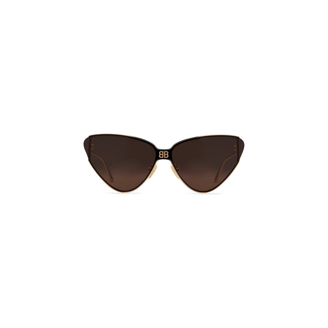 Shield 2.0 Cat Sunglasses  in Gold - 1