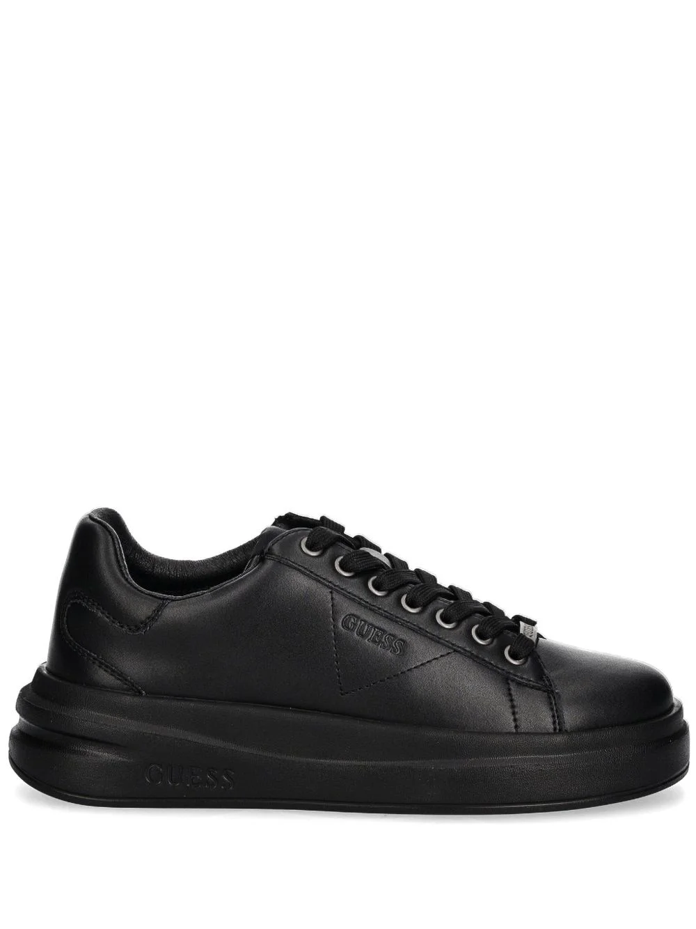 logo-embossed sneakers - 1