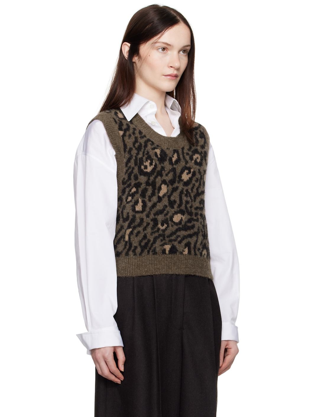 Brown Léana Vest - 2