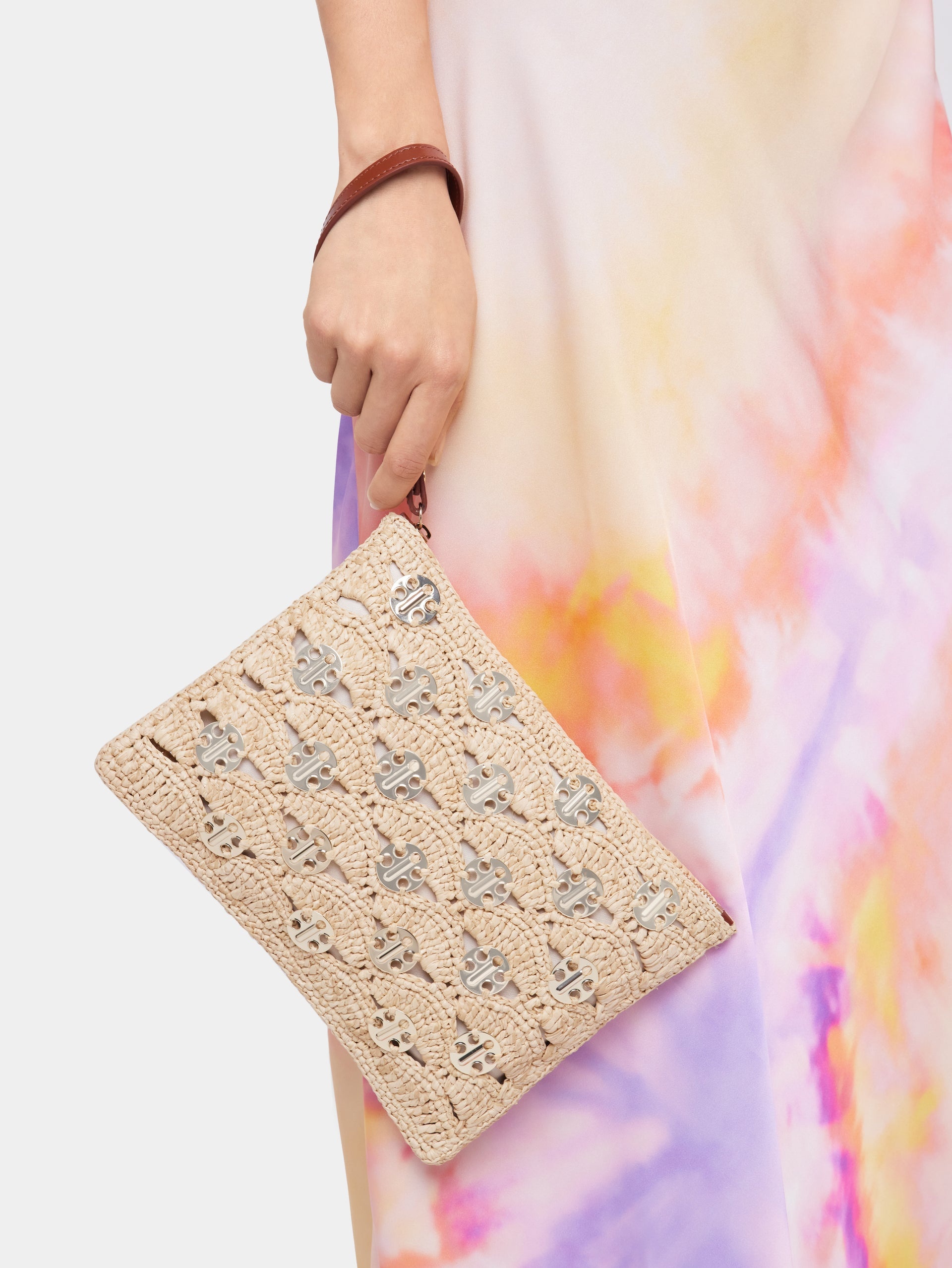 POUCH IN RAFFIA - 2