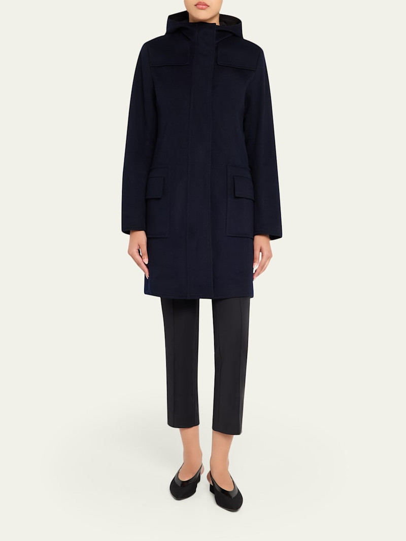AKRIS Duffle Reversible Hooded Coat outlook