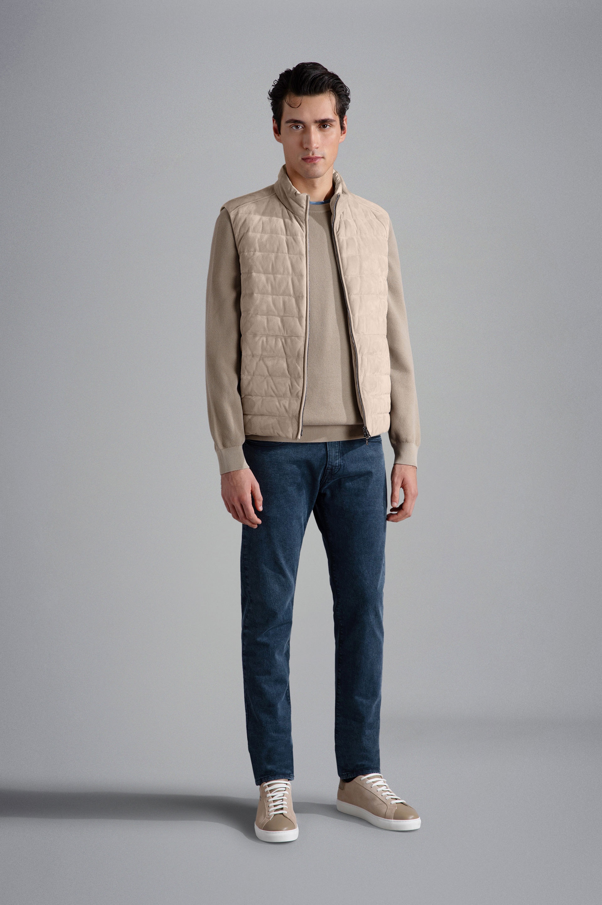 AQUALEATHER SUEDE GILET - 2