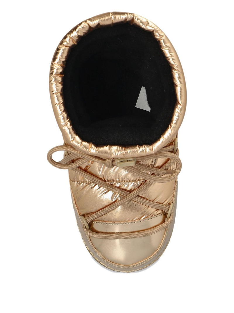 Mountain quilted metallic snow boots 3