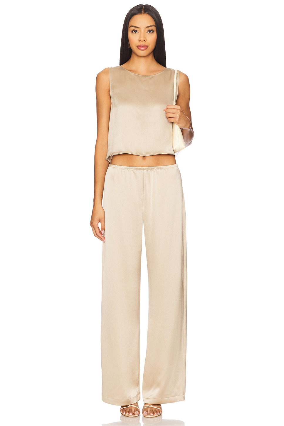 Barb Crop Sleeveless Crew Top - 4