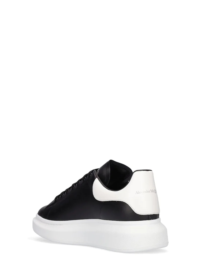 45MM LEATHER PLATFORM SNEAKERS - 4