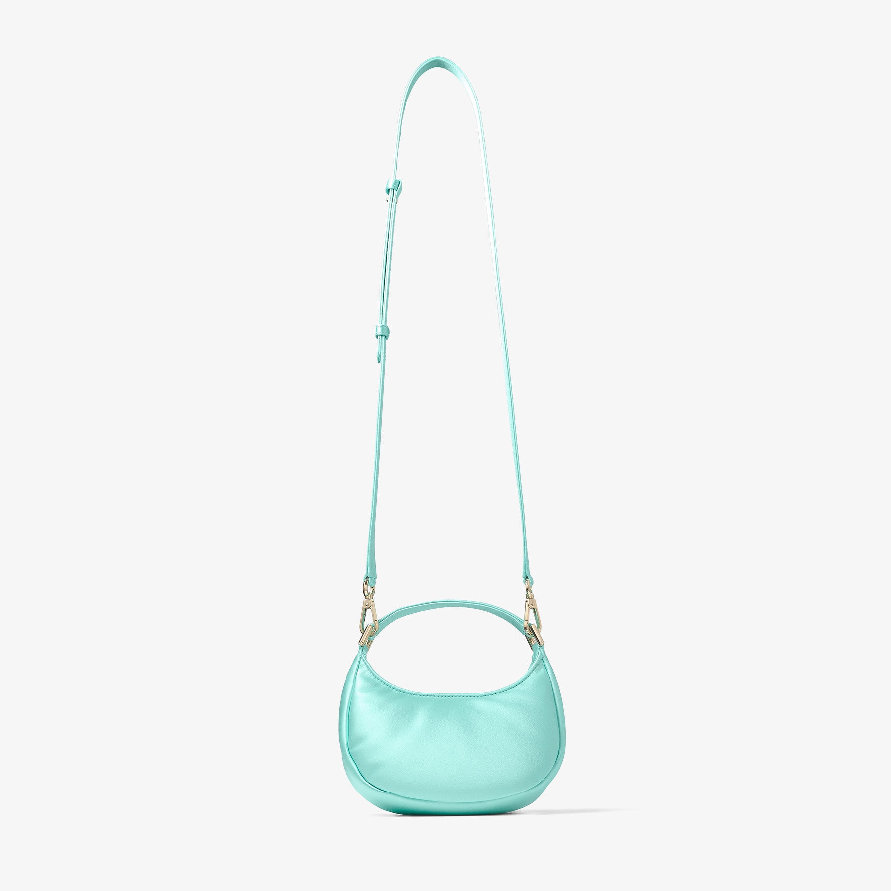 Edie Hobo Mini
Aqua Green Satin Mini Bag - 5