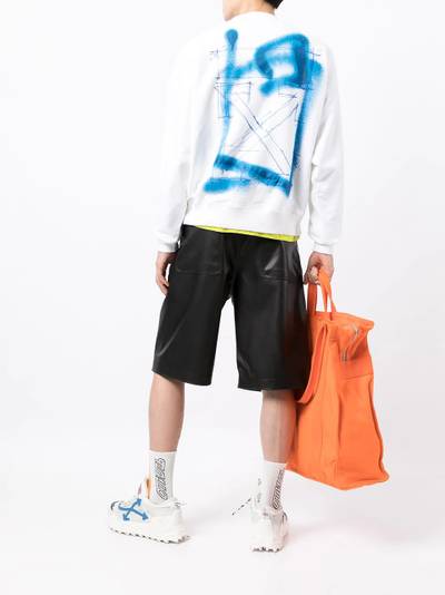 Off-White Spray Marker Arrows sweatshirt outlook