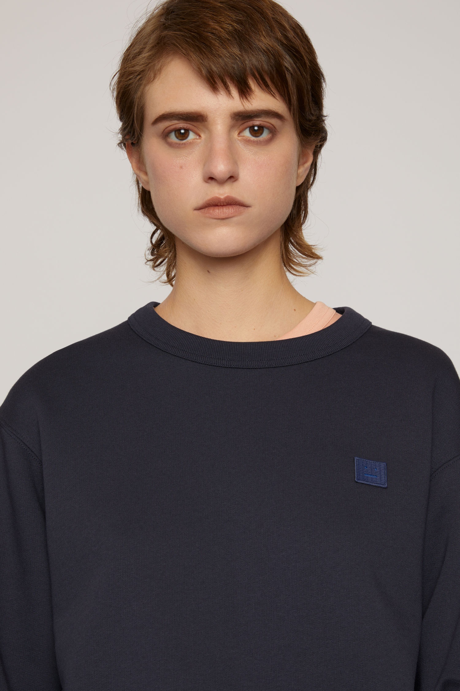 Classic fit sweatshirt navy - 6