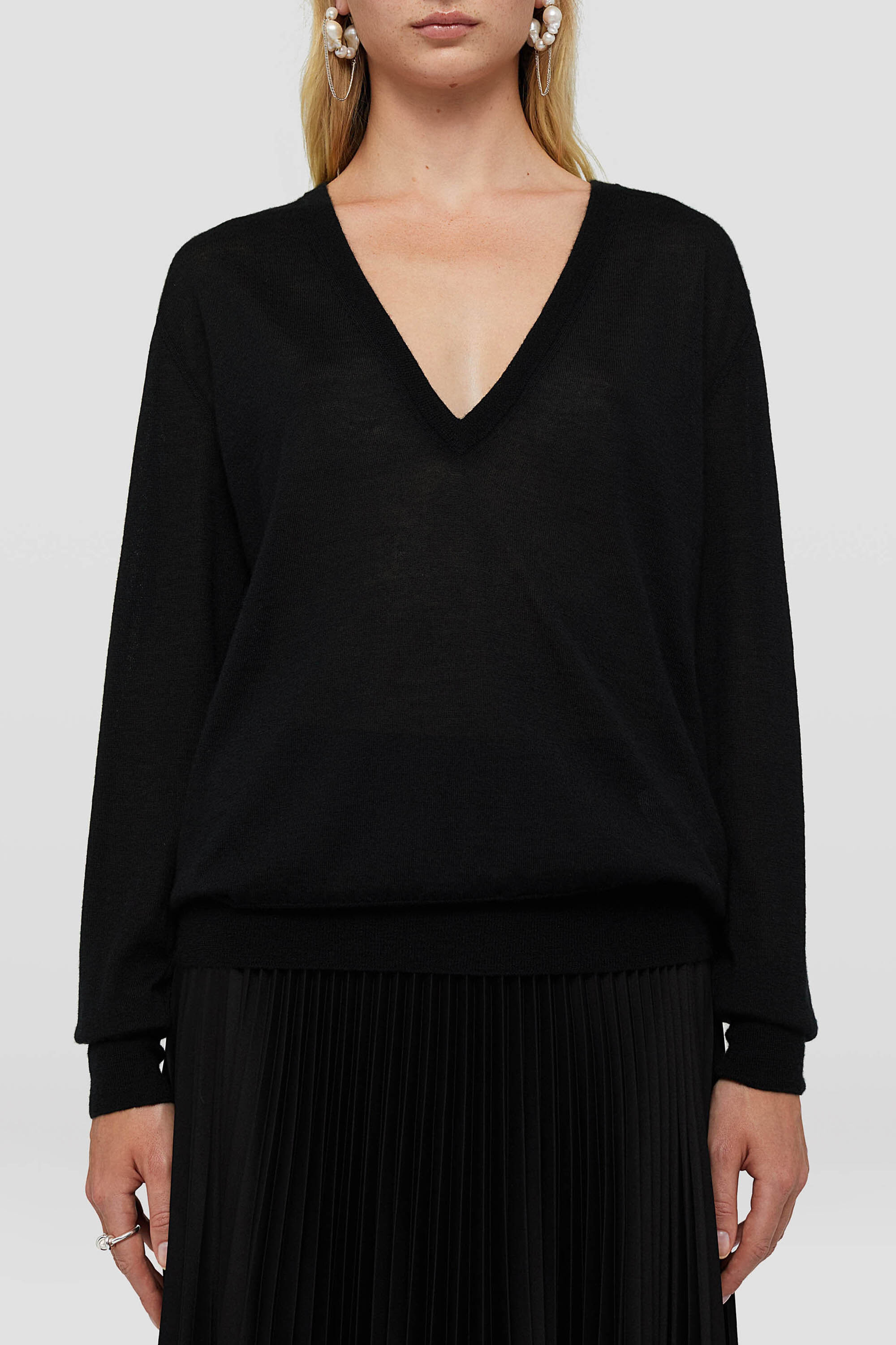V-Neck Sweater - 3