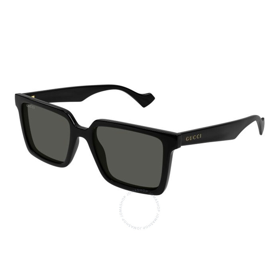 Gucci Grey Square Men's Sunglasses GG1540S 001 55 - 1