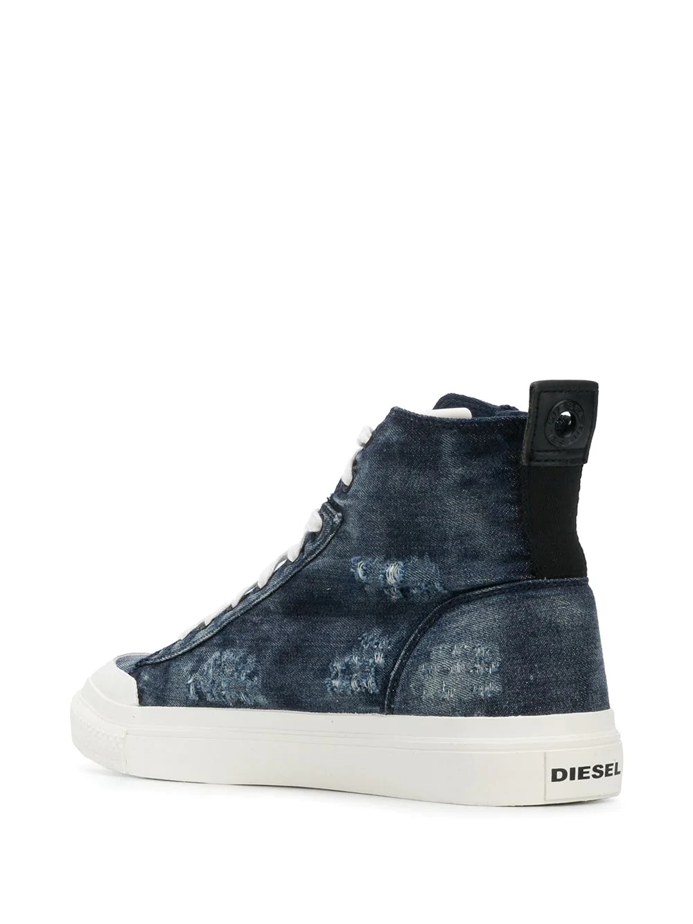 zip high-top sneakers - 3