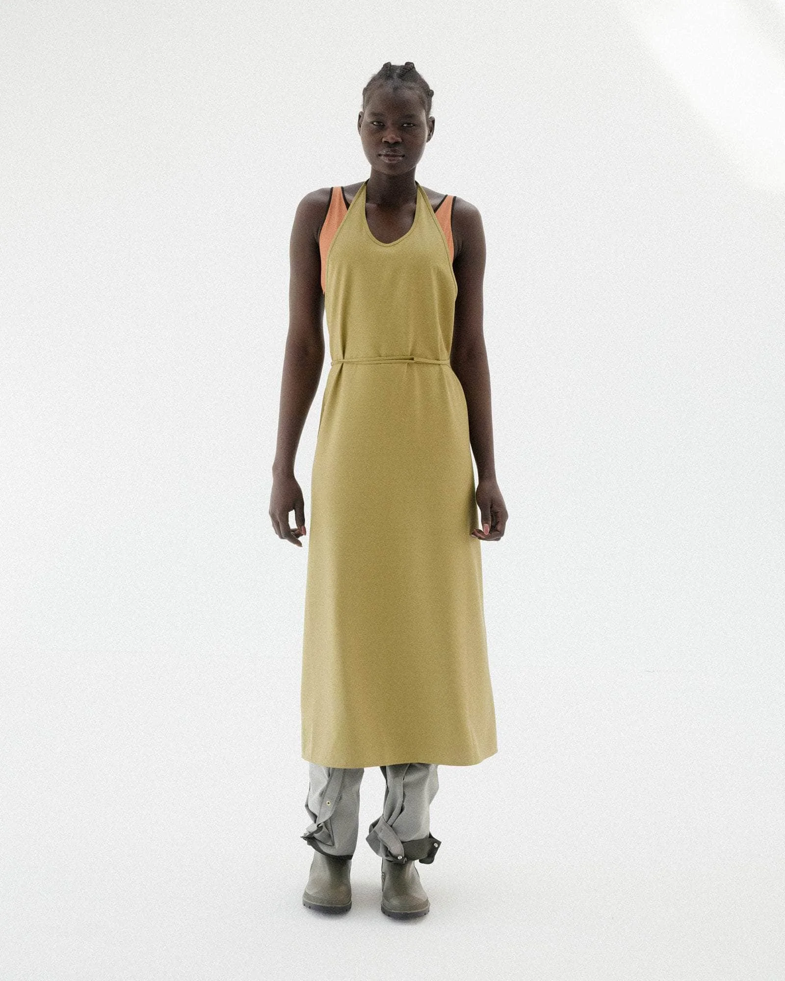 Apron Dress - Wild Silk - 1