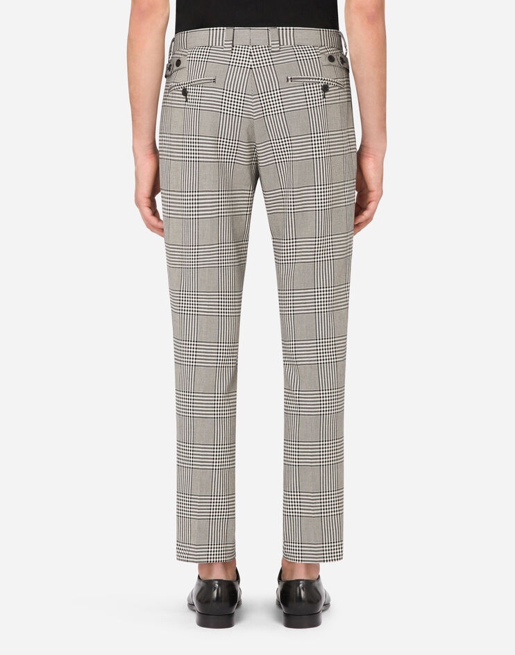 Cotton glen plaid pants - 2