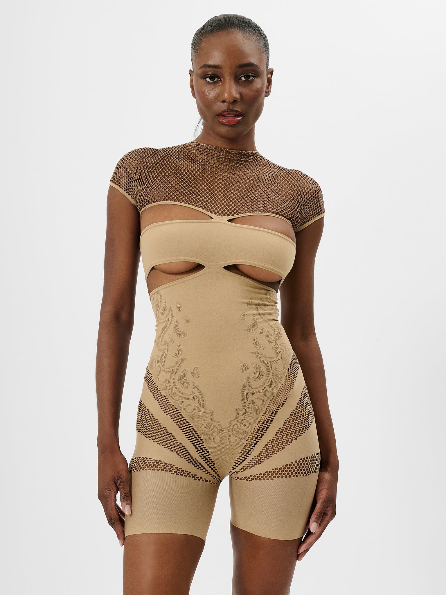 POLLARD PLAYSUIT BEIGE - 3
