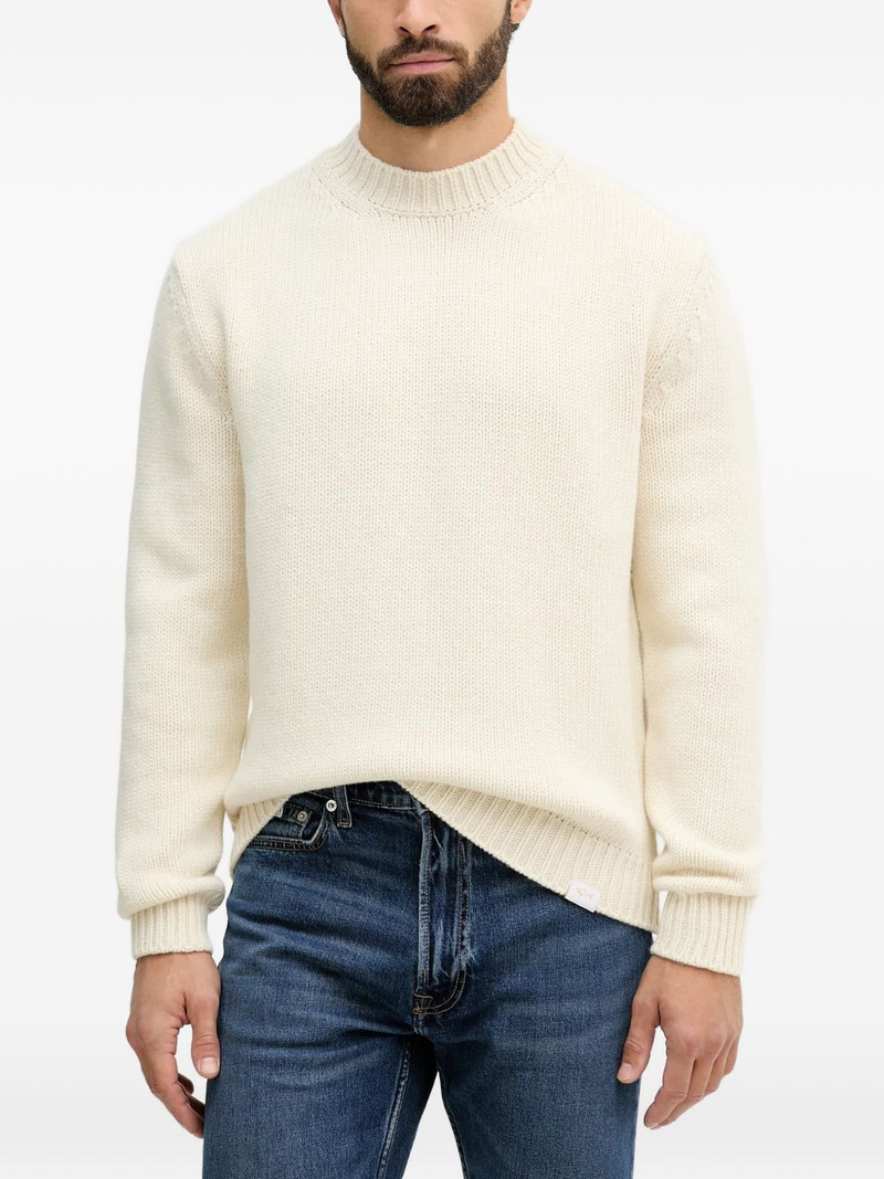 ribbed knit sweater 1