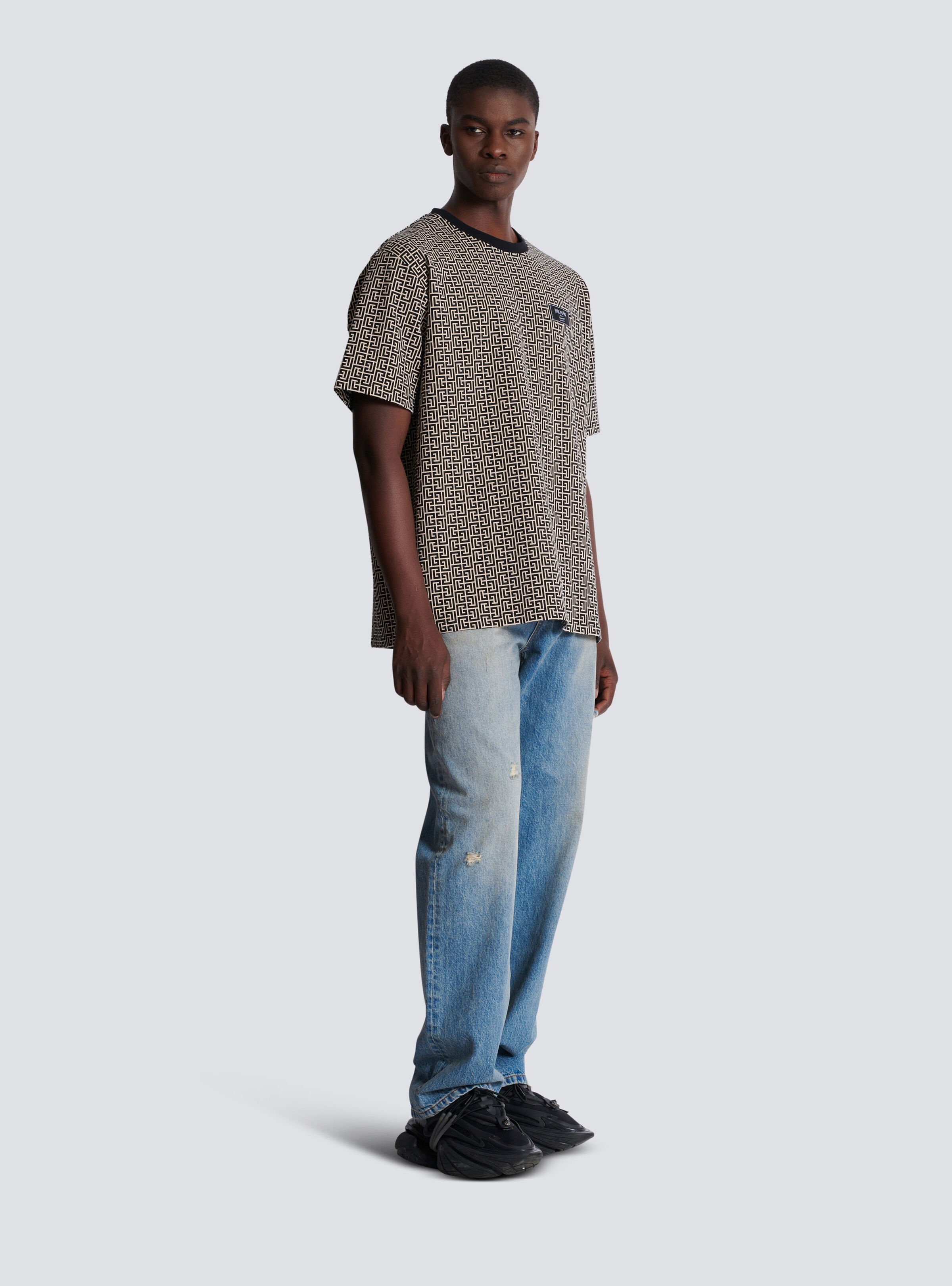 PB Labyrinth jacquard T-shirt - 3