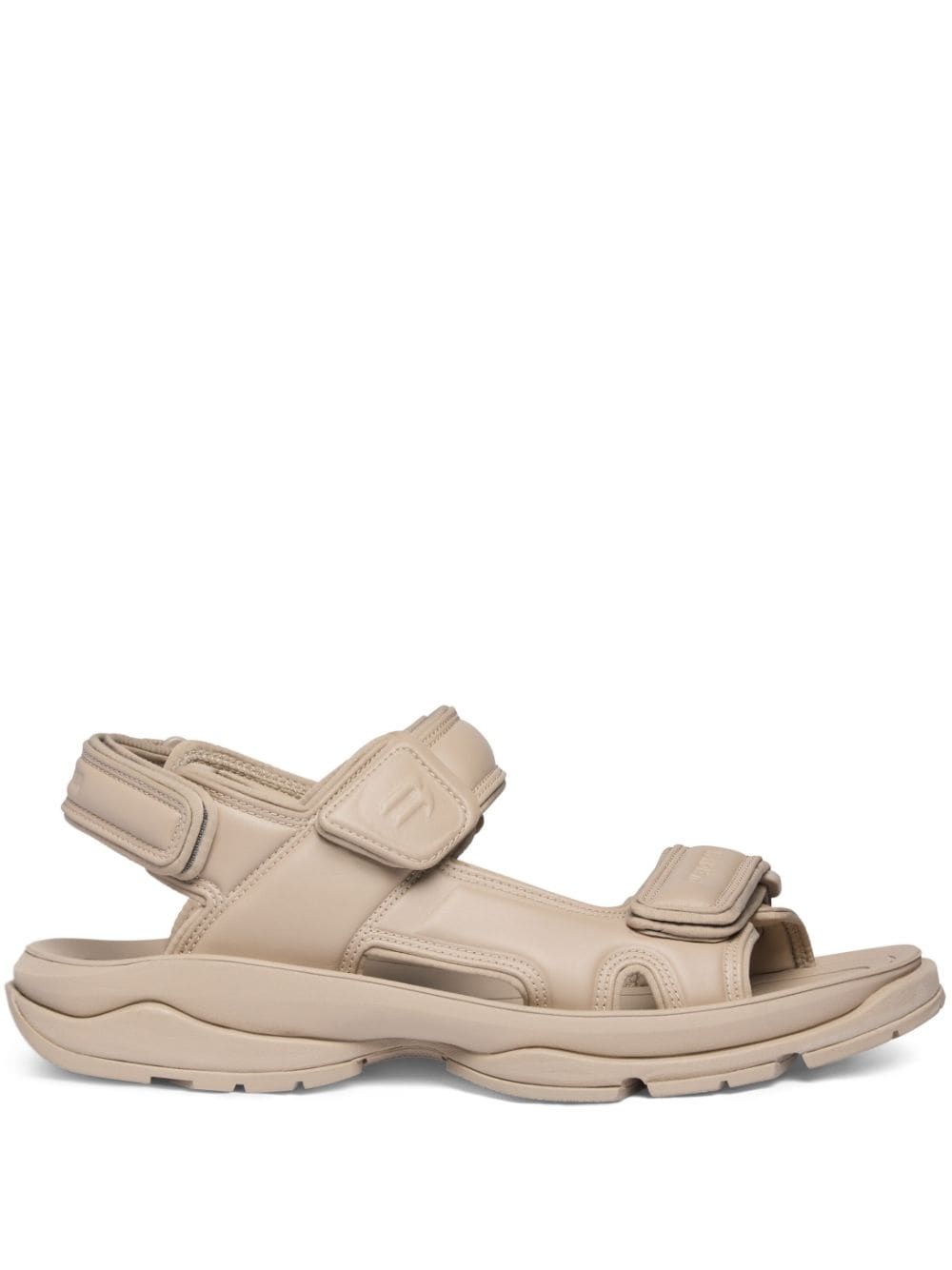 Tourist chunky faux-leather sandals - 1